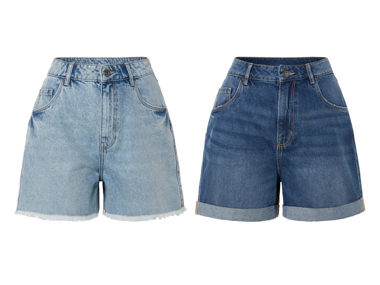 Ga naar volledige schermweergave: esmara® Dames jeansshort - afbeelding 1