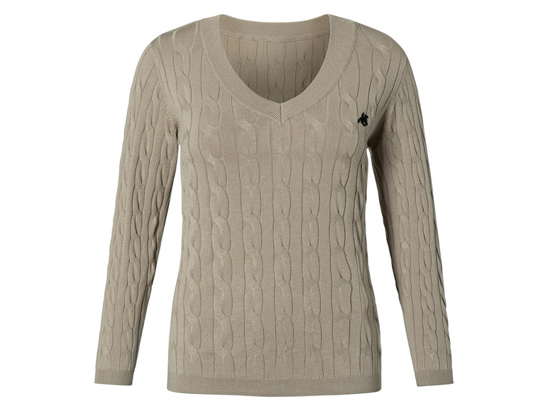 esmara Dames gebreide pullover (XS (32/34), Camel)