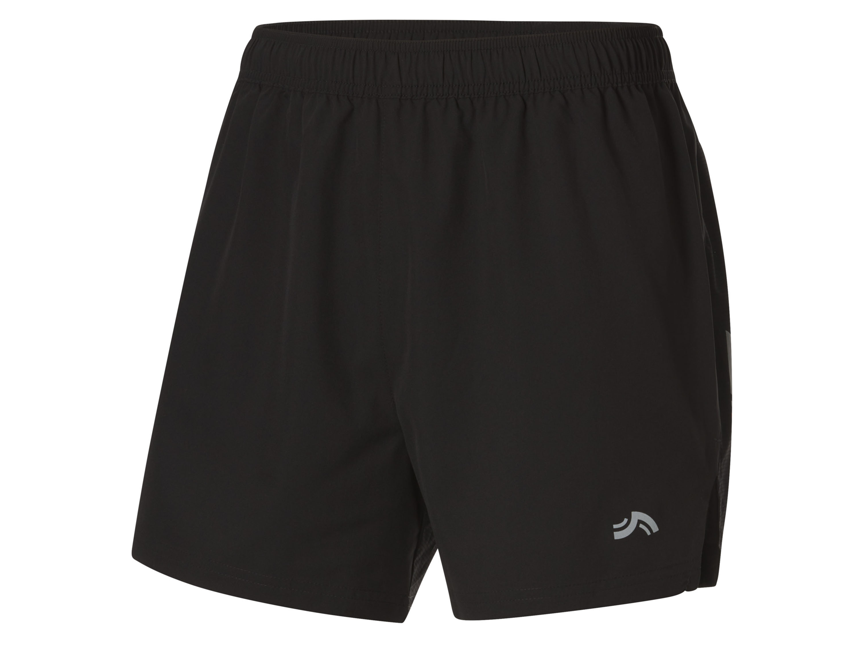 CRIVIT Heren hardloopshort (Zwart, L (52/54))