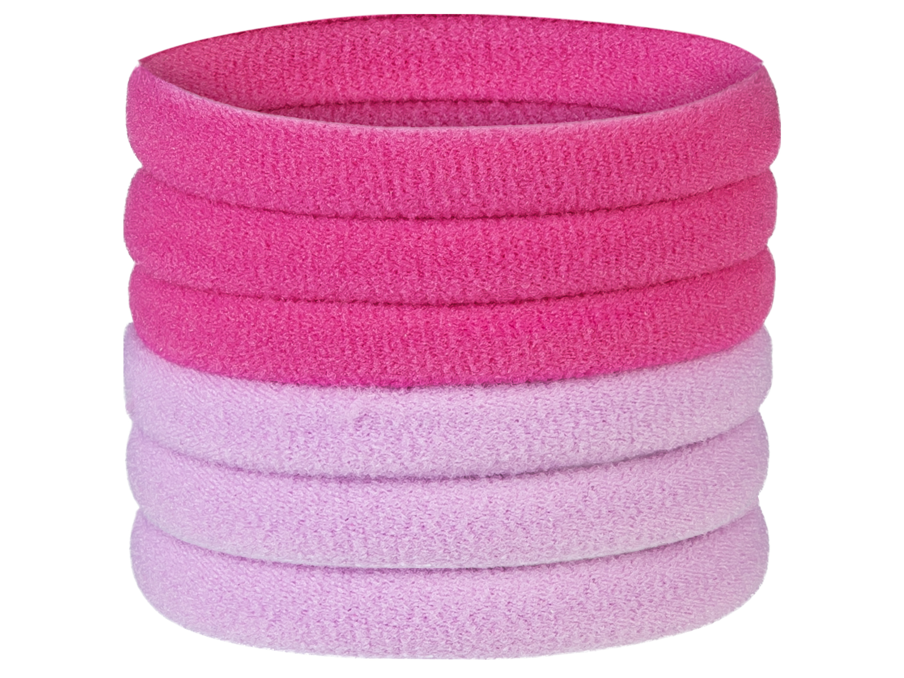 esmara Haaraccessoires (Haarelastiekjes paars/roze)