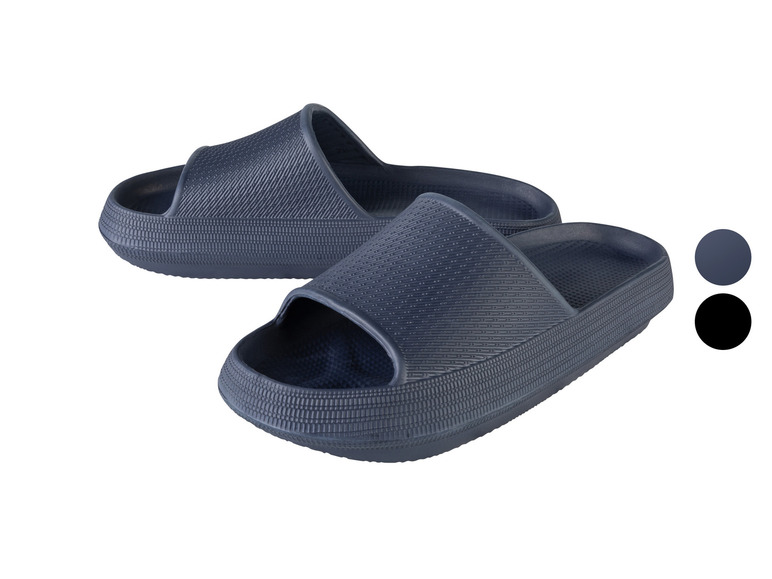 Ga naar volledige schermweergave: LIVERGY® Heren badslippers - afbeelding 1