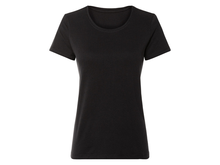 esmara Dames T-shirt (XL (48/50), Zwart)