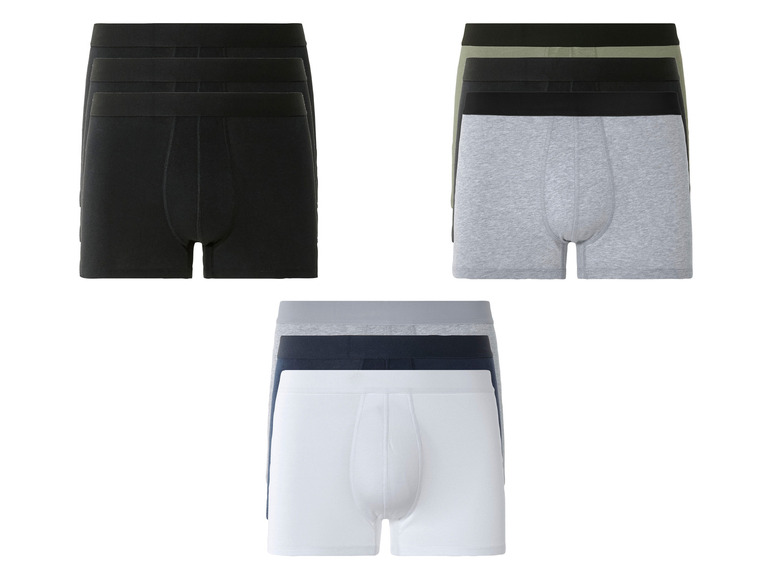 Ga naar volledige schermweergave: LIVERGY® 3 heren boxers - afbeelding 1