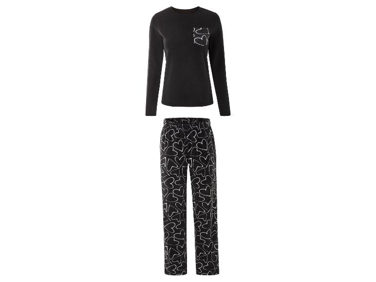 Ga naar volledige schermweergave: esmara® Dames fleece pyjama - afbeelding 2