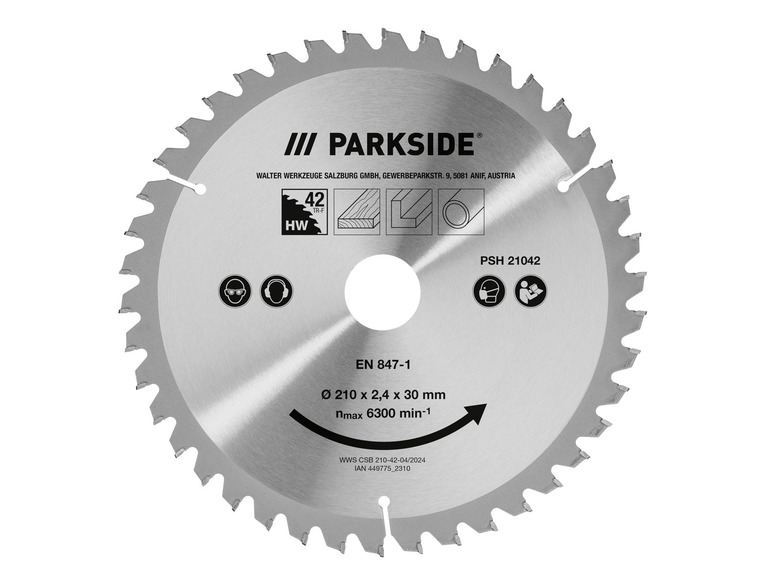 Ga naar volledige schermweergave: PARKSIDE® Cirkelzaagblad - afbeelding 13