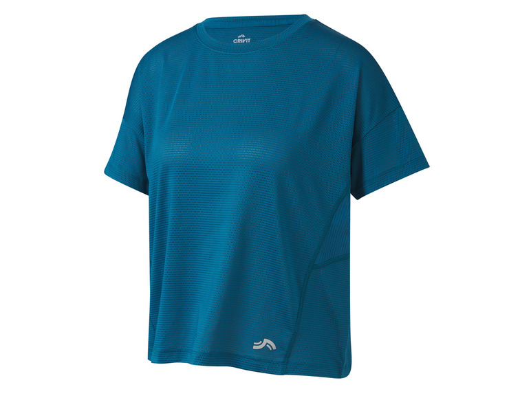 CRIVIT Dames sportshirt (XS (32/34), Blauw)