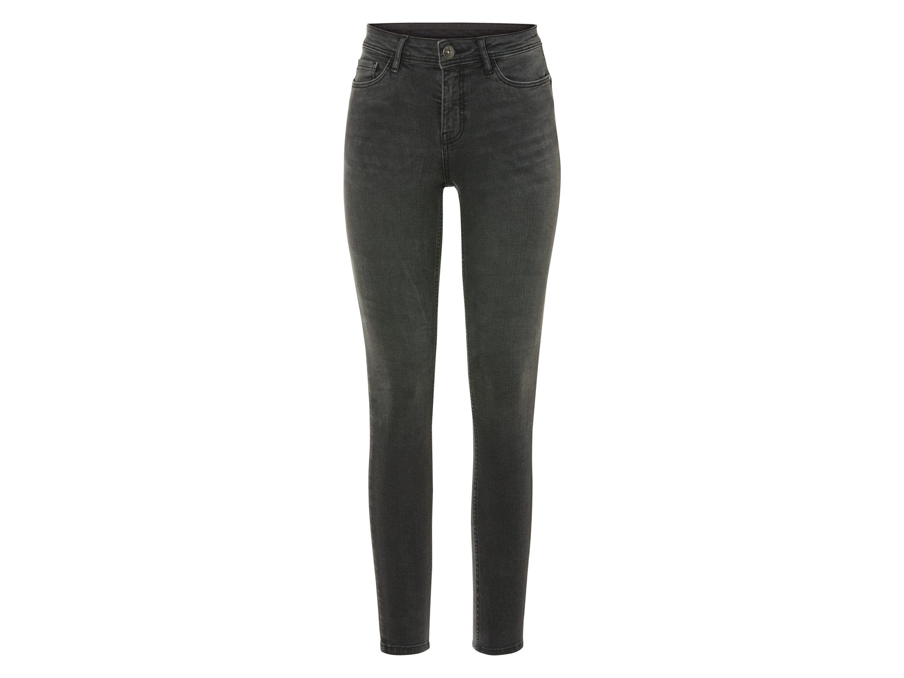 esmara Dames jeans - Super Skinny Fit (46, Zwart)