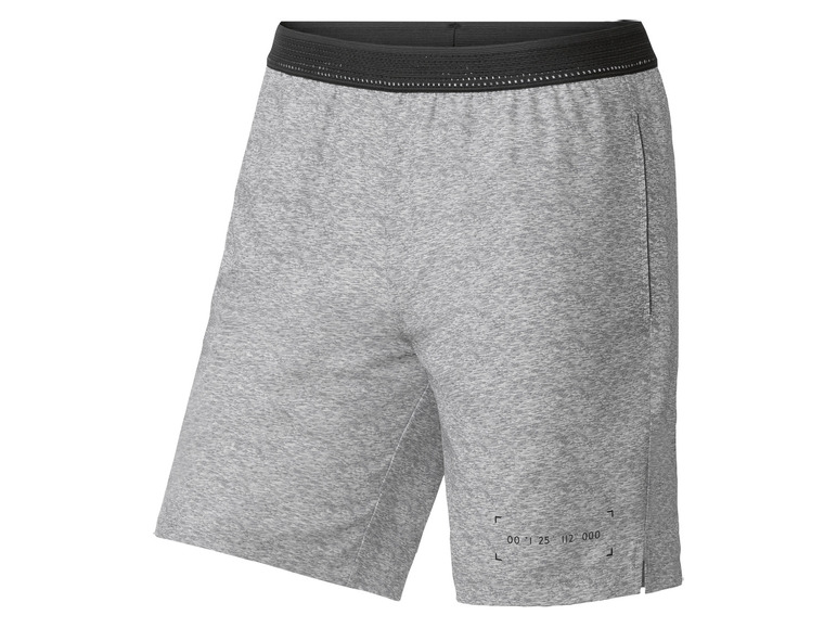CRIVIT Heren shorts (S (44/46), Grijs)