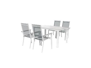 Lidl-shop LIVARNO home Aluminium tuinset Houston 5-delig aanbieding