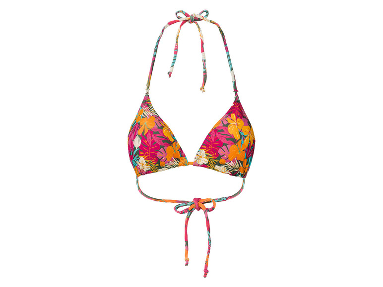esmara Dames bikinitop (42, Bloemen/roze/oranje)