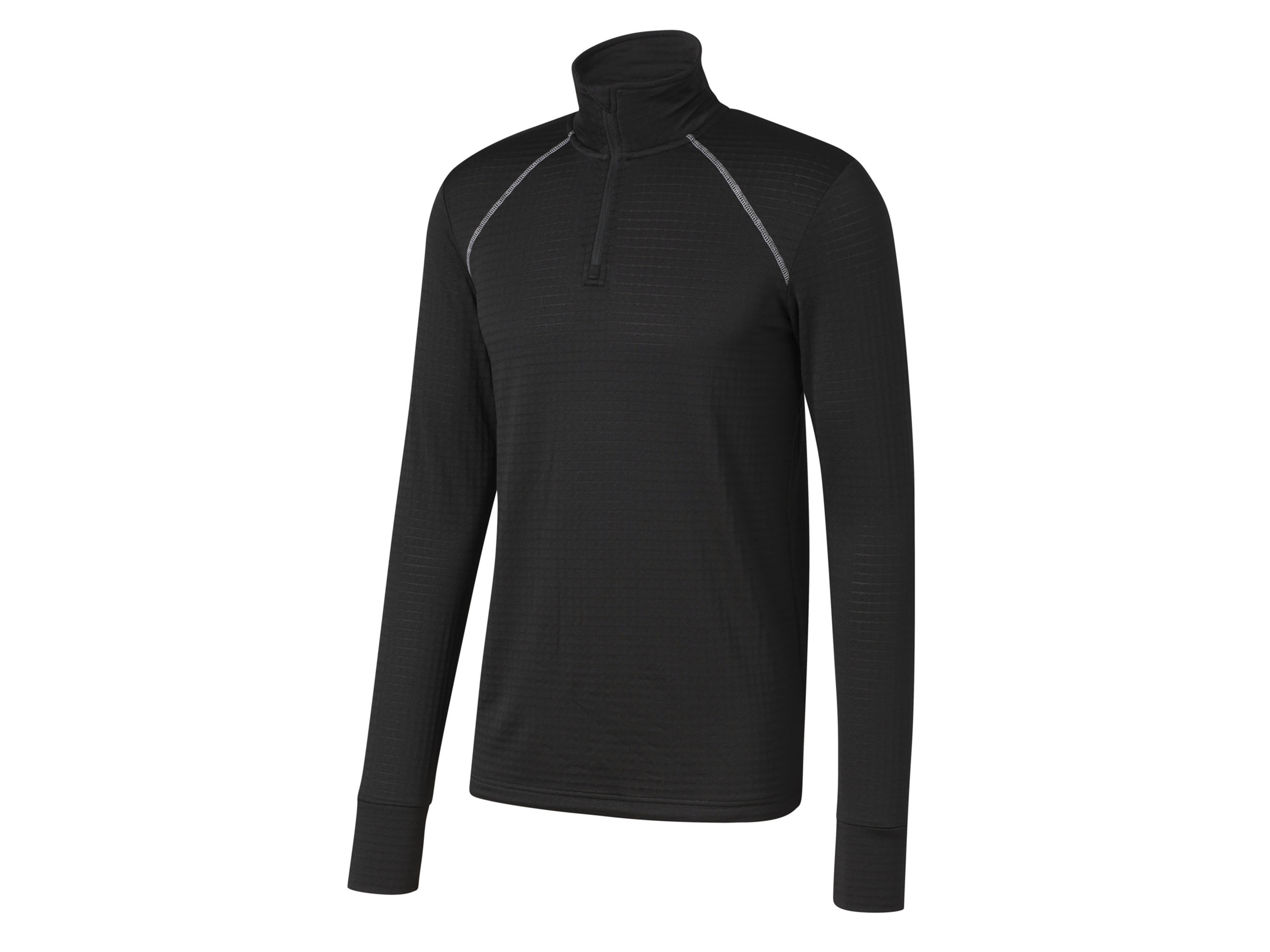 CRIVIT PREMIUM Heren thermoshirt (S (44/46), Zwart)