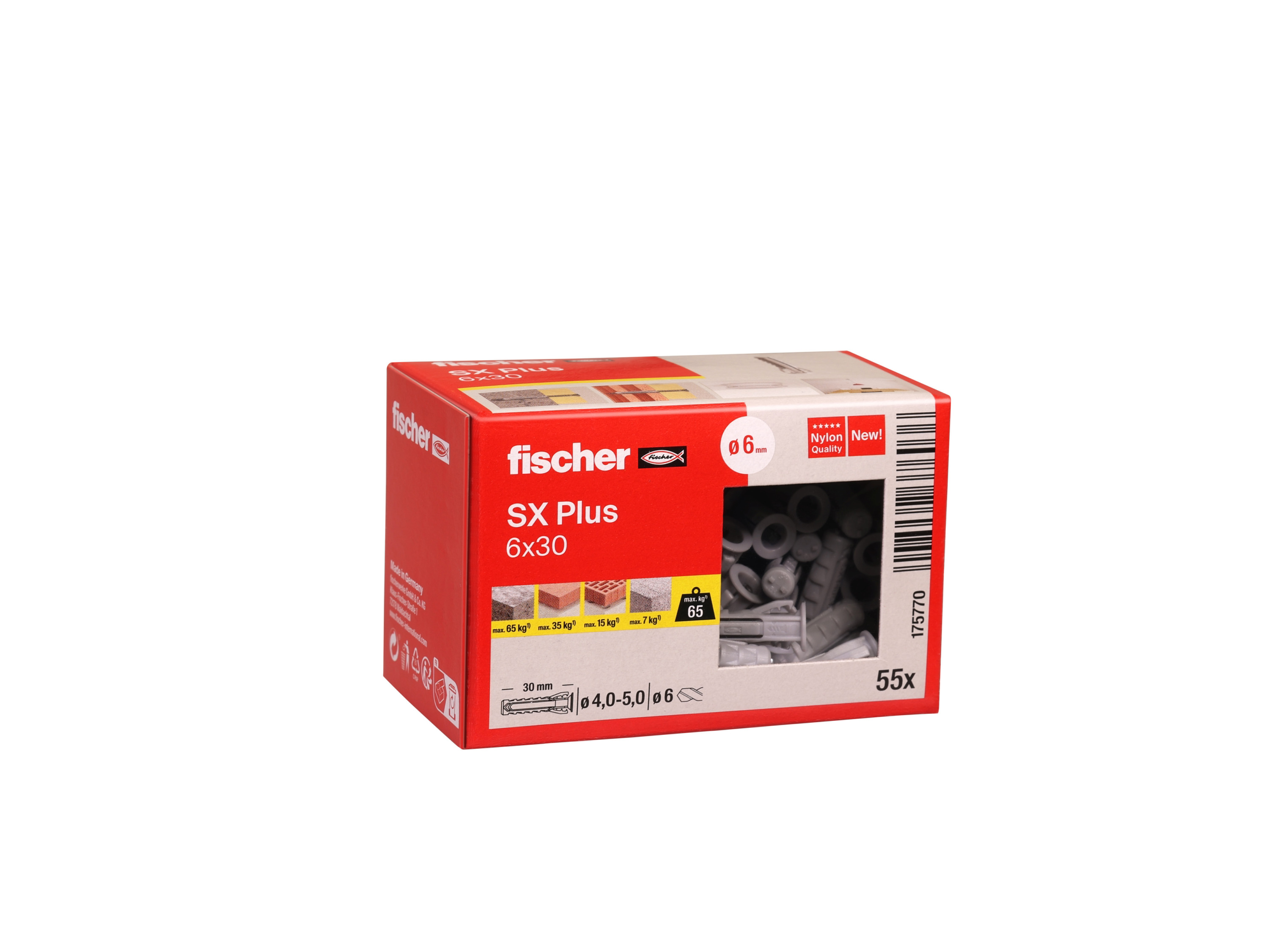 fischer Schroeven- en pluggenassortiment (SX Plus 6x30)