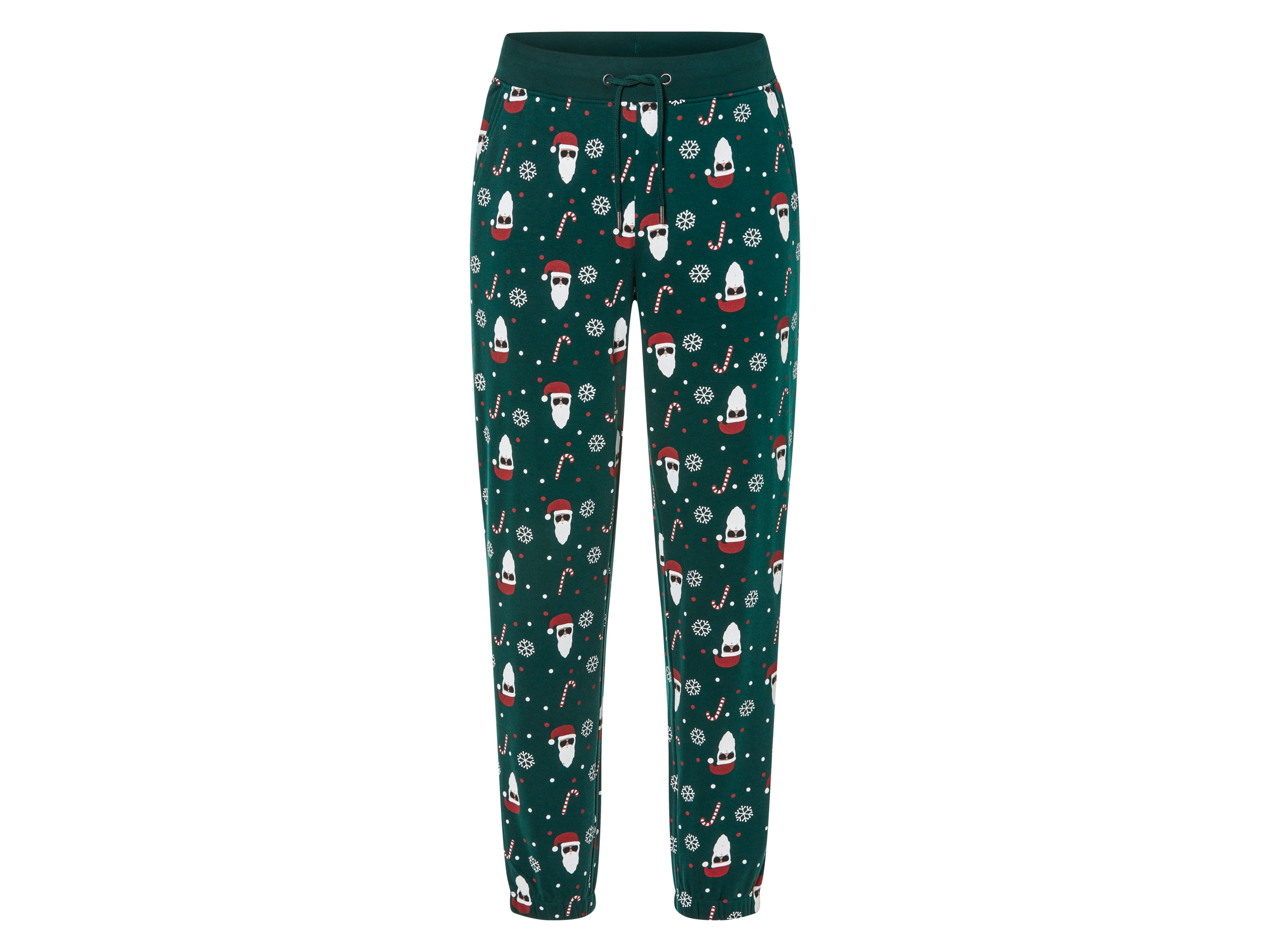 LIVERGY Heren kerstjoggingbroek (L (52/54), Groen)