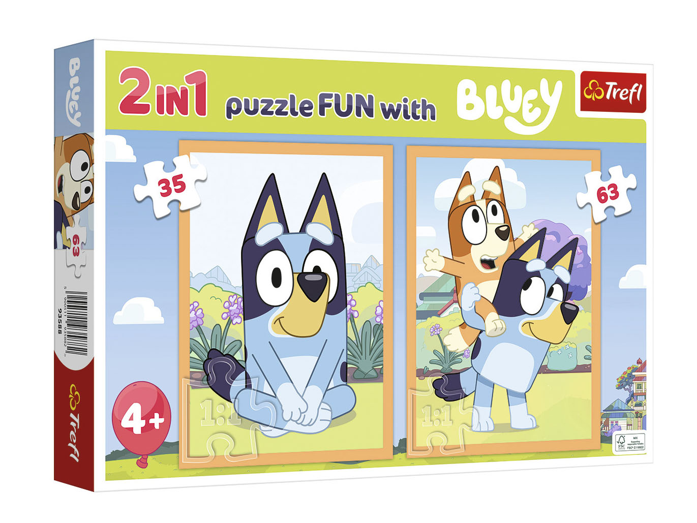 Trefl 2-in-1 puzzel (Bluey)