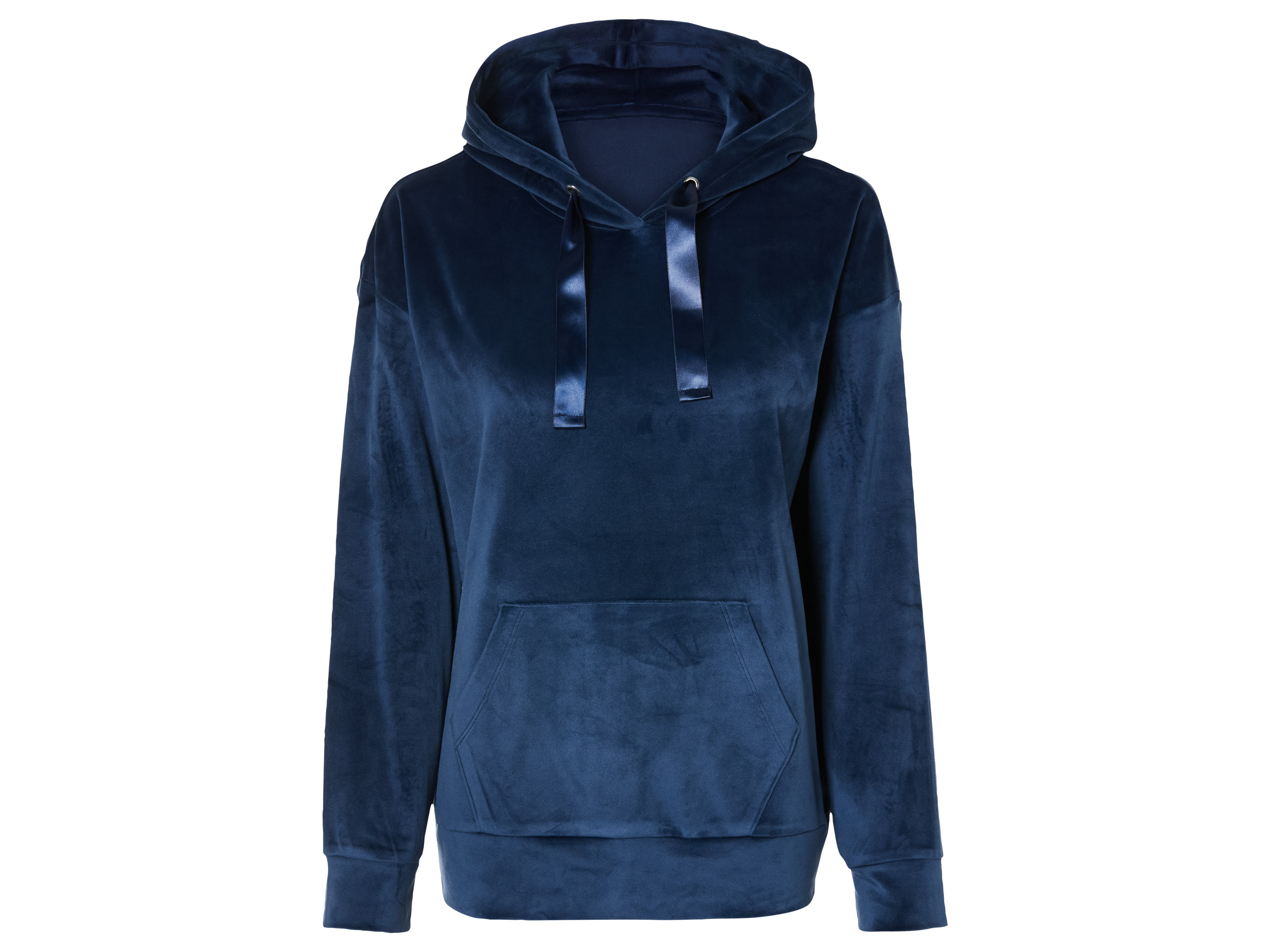 esmara Dames Nicki-hoodie (L (44/46), Marineblauw)