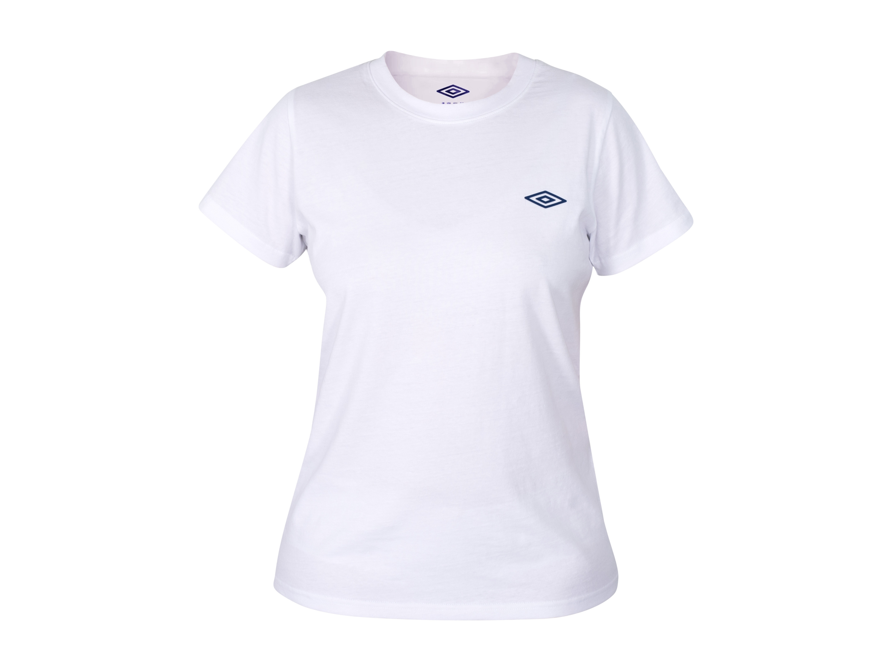 UMBRO Dames T-shirt (L, Wit)