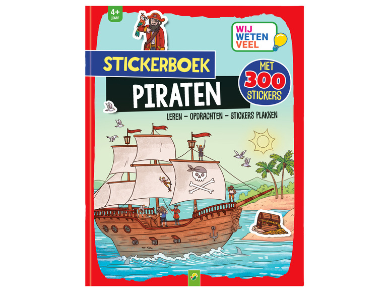 Kinderstickerboek (Piraten)