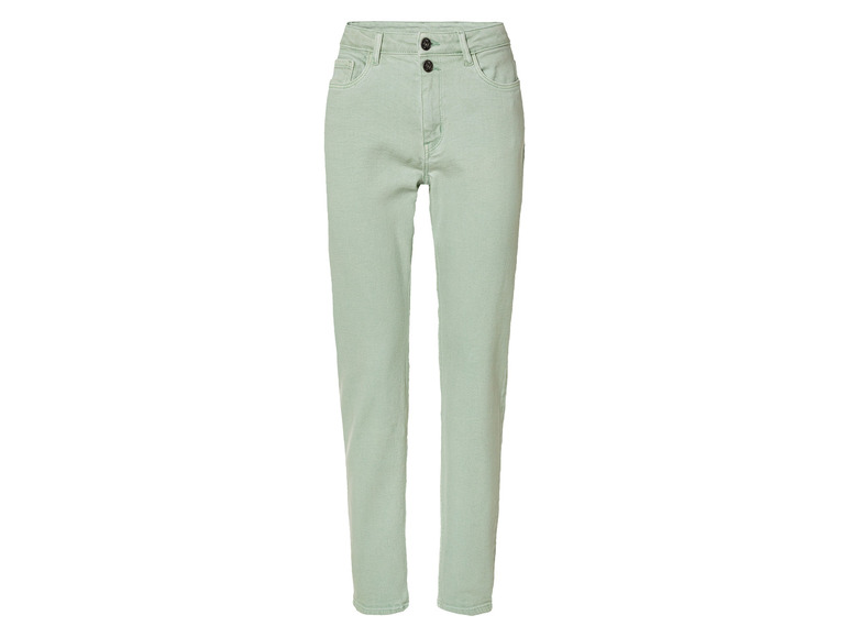 esmara Dames jeans Straight fit (40, regulier, Mint)