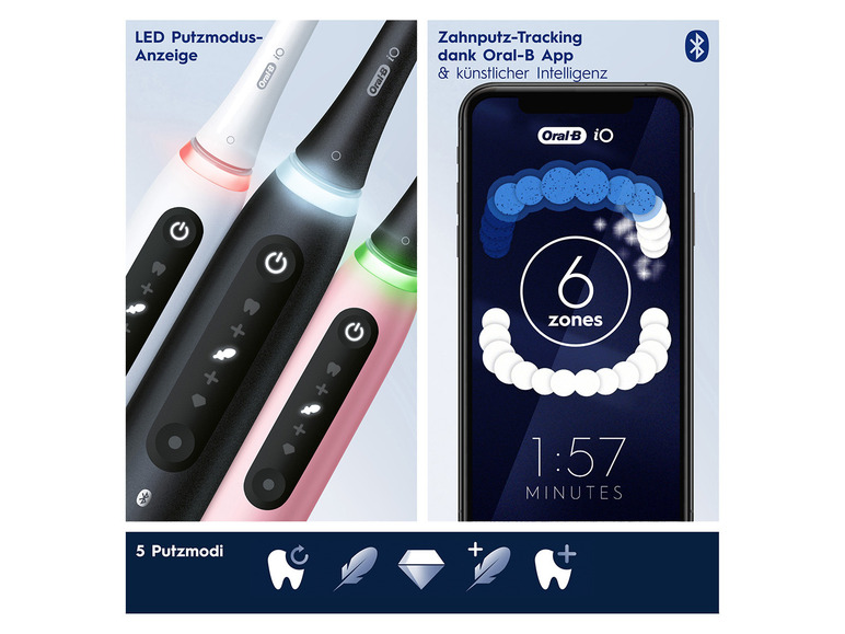 Ga naar volledige schermweergave: Oral-B Elektrische tandenborstel iO Series 5 - afbeelding 9