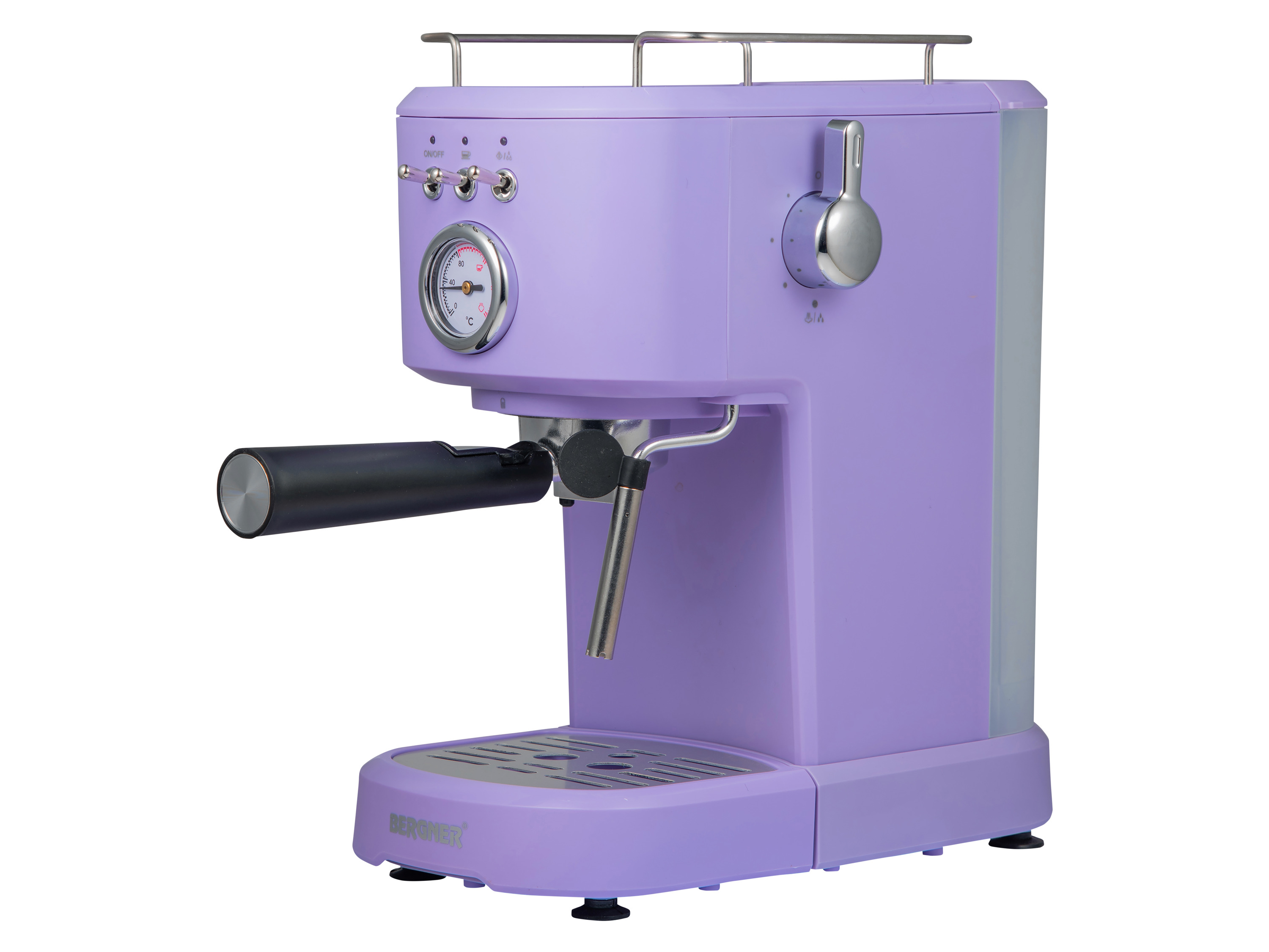 Bergner Retro espressomachine (Lavendel)