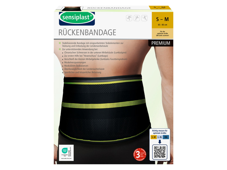 Ga naar volledige schermweergave: sensiplast® Rugbandage - afbeelding 8