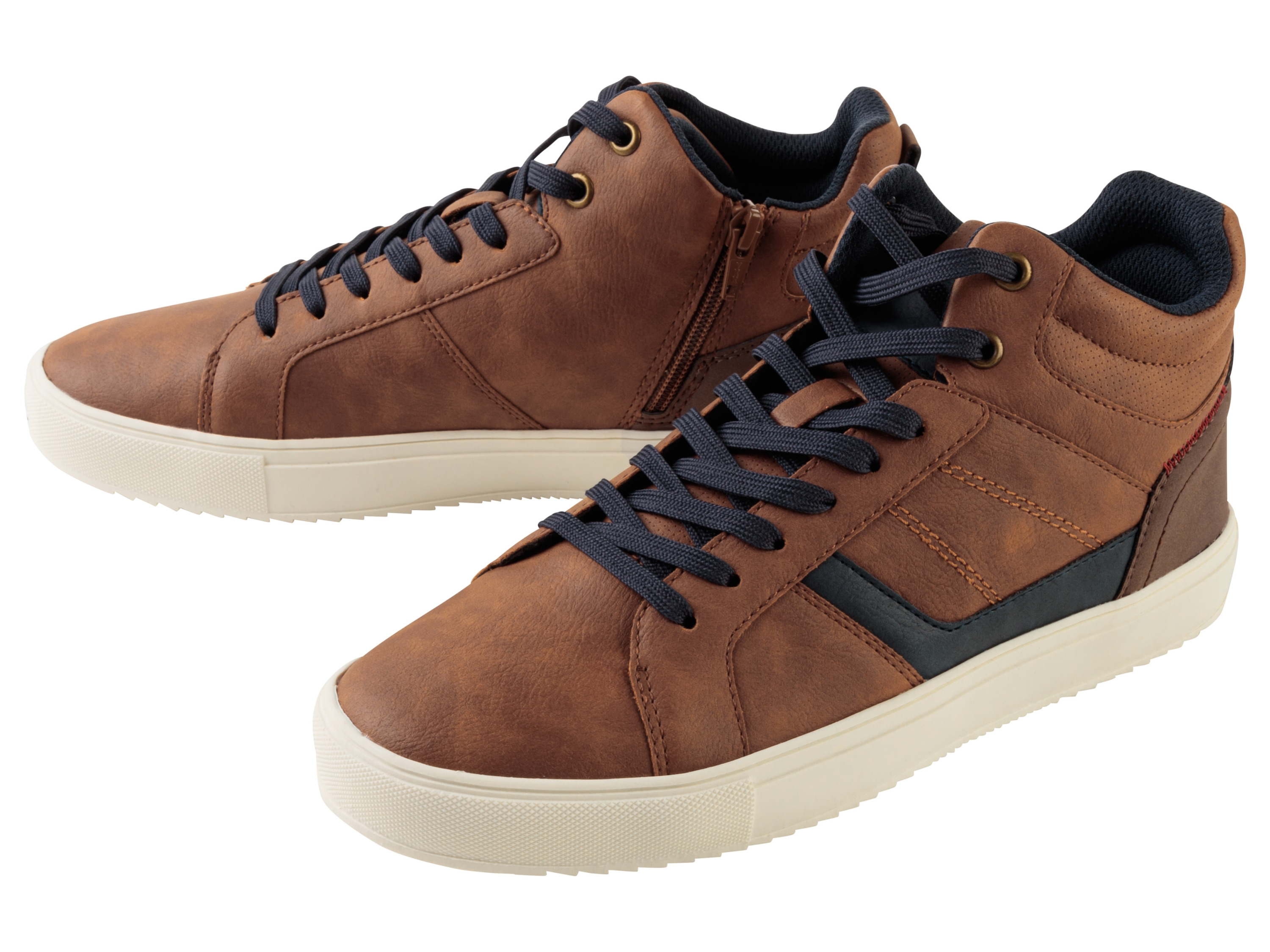 LIVERGY Heren schoenen (Bruin, 42)