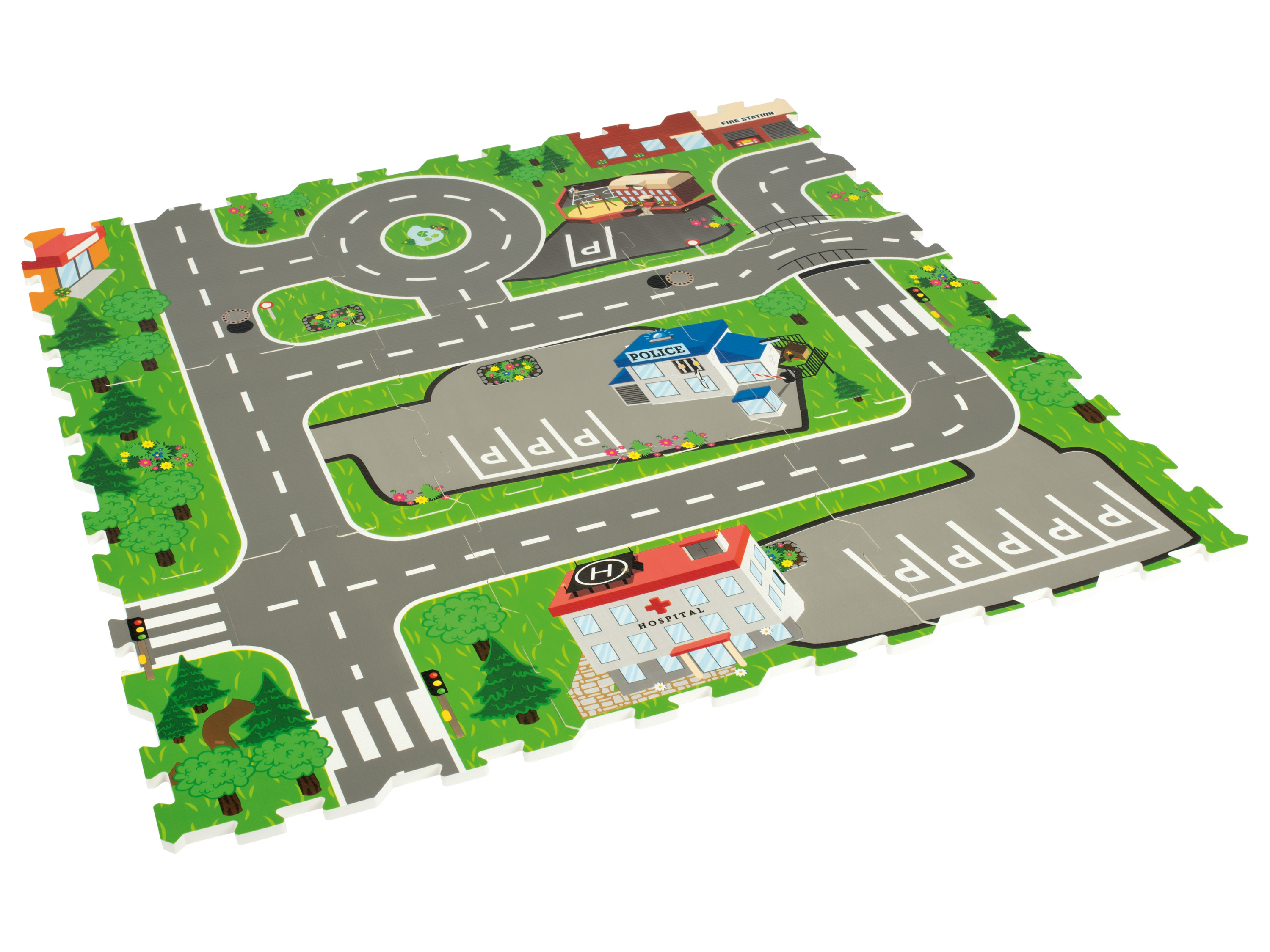 Playtive Puzzelmat (Straat)