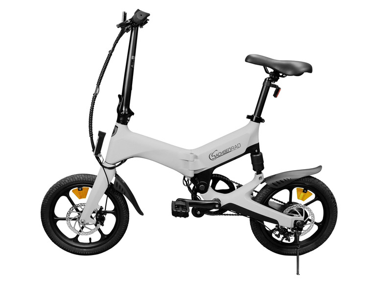 Ga naar volledige schermweergave: SachsenRad E-Folding Race Bike F12 ZILVER - afbeelding 10