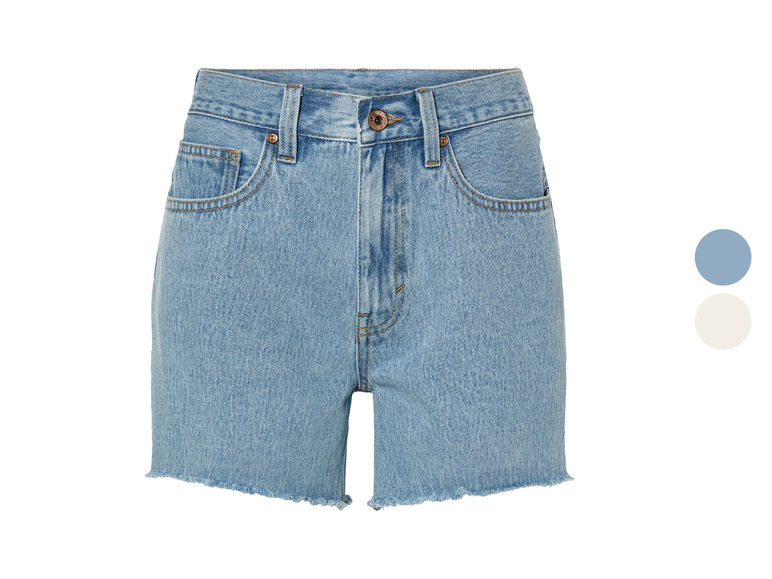 Ga naar volledige schermweergave: esmara® Dames jeansshort - afbeelding 1