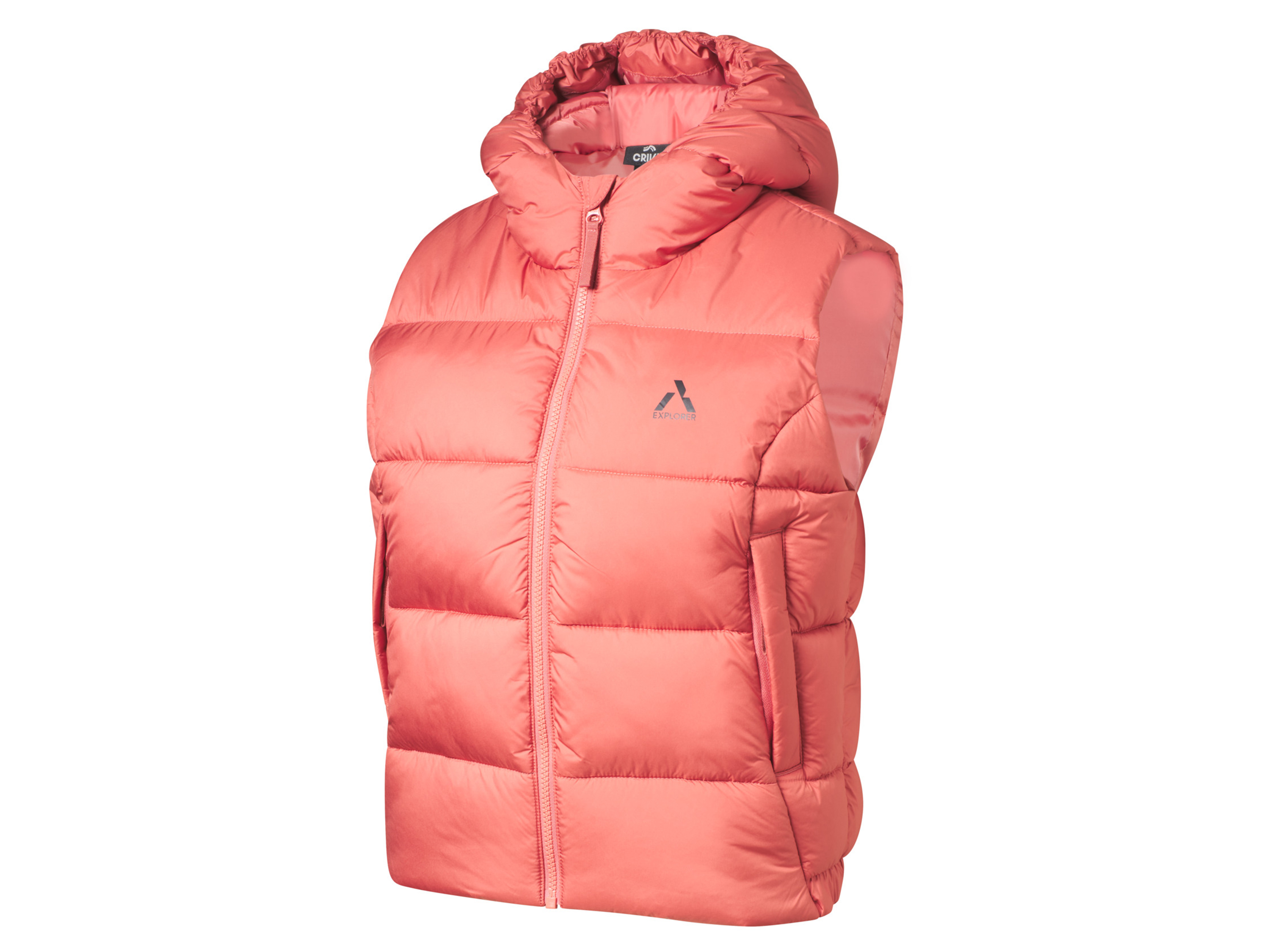 CRIVIT Dames thermo-bodywarmer (L (44-46), Rood)