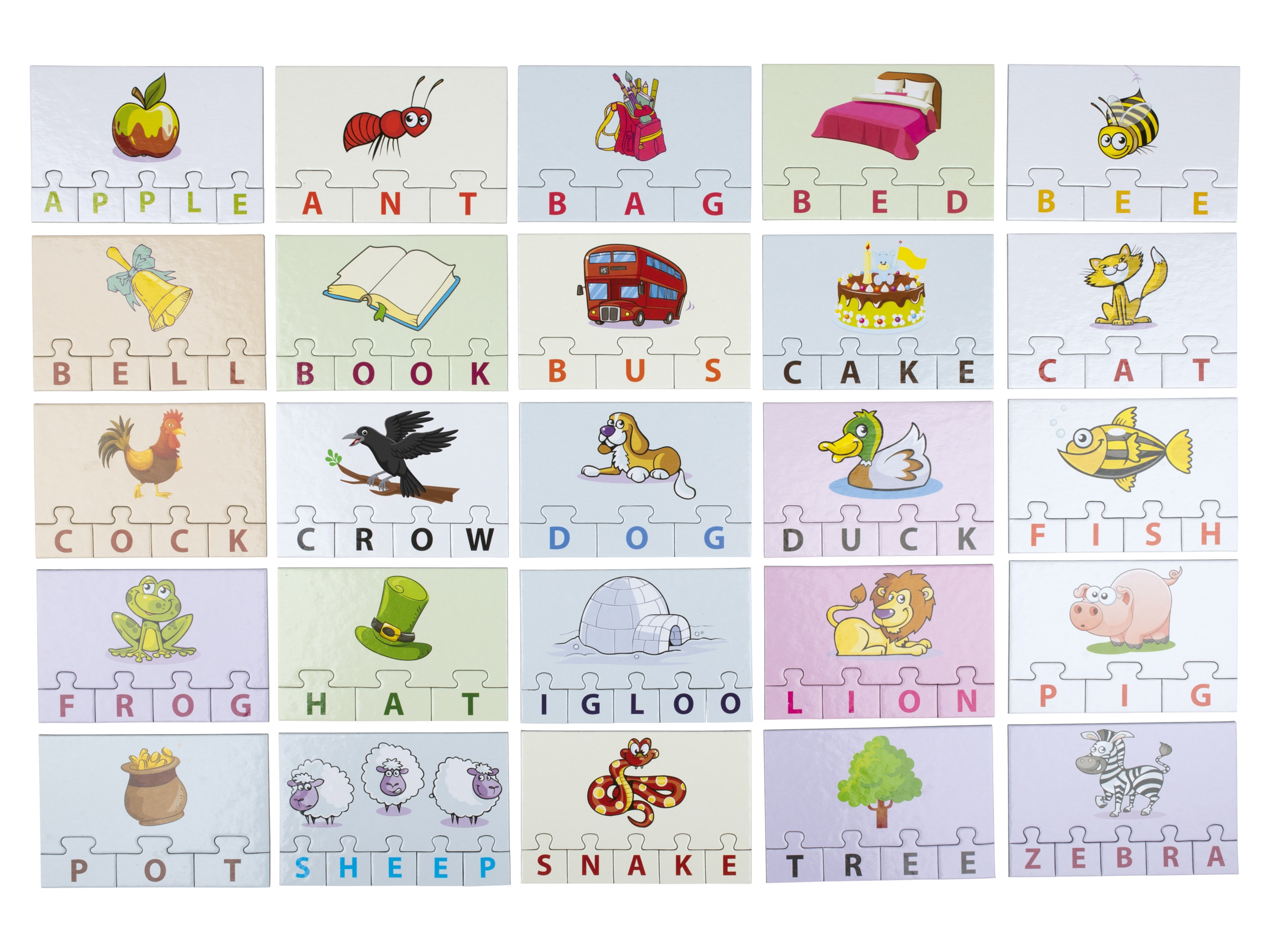 Playtive Educatief spel (Spellingpuzzel)
