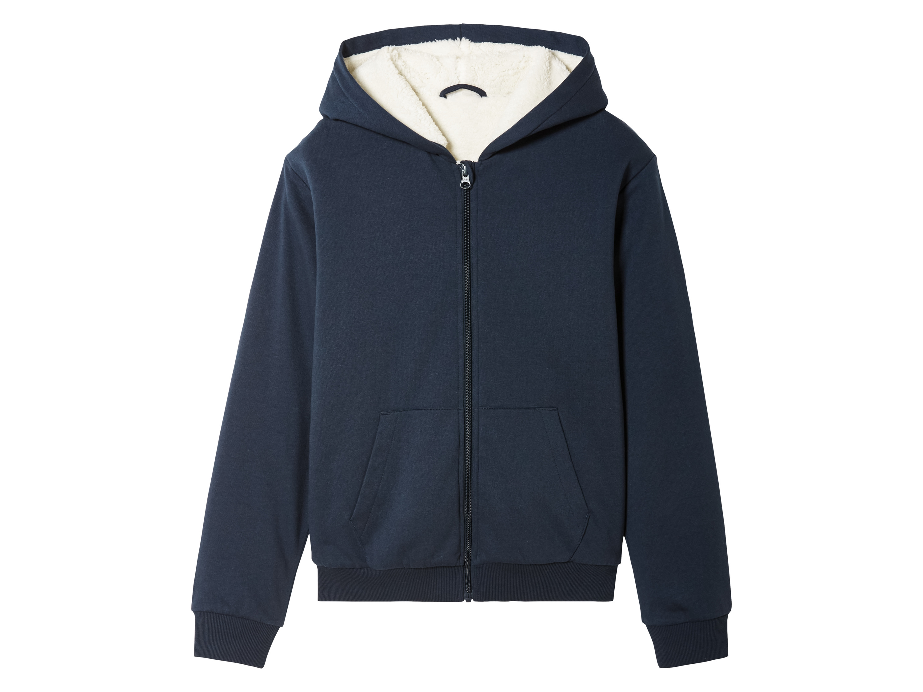 pepperts! Kinder hoodie met rits (158/164, Marineblauw)