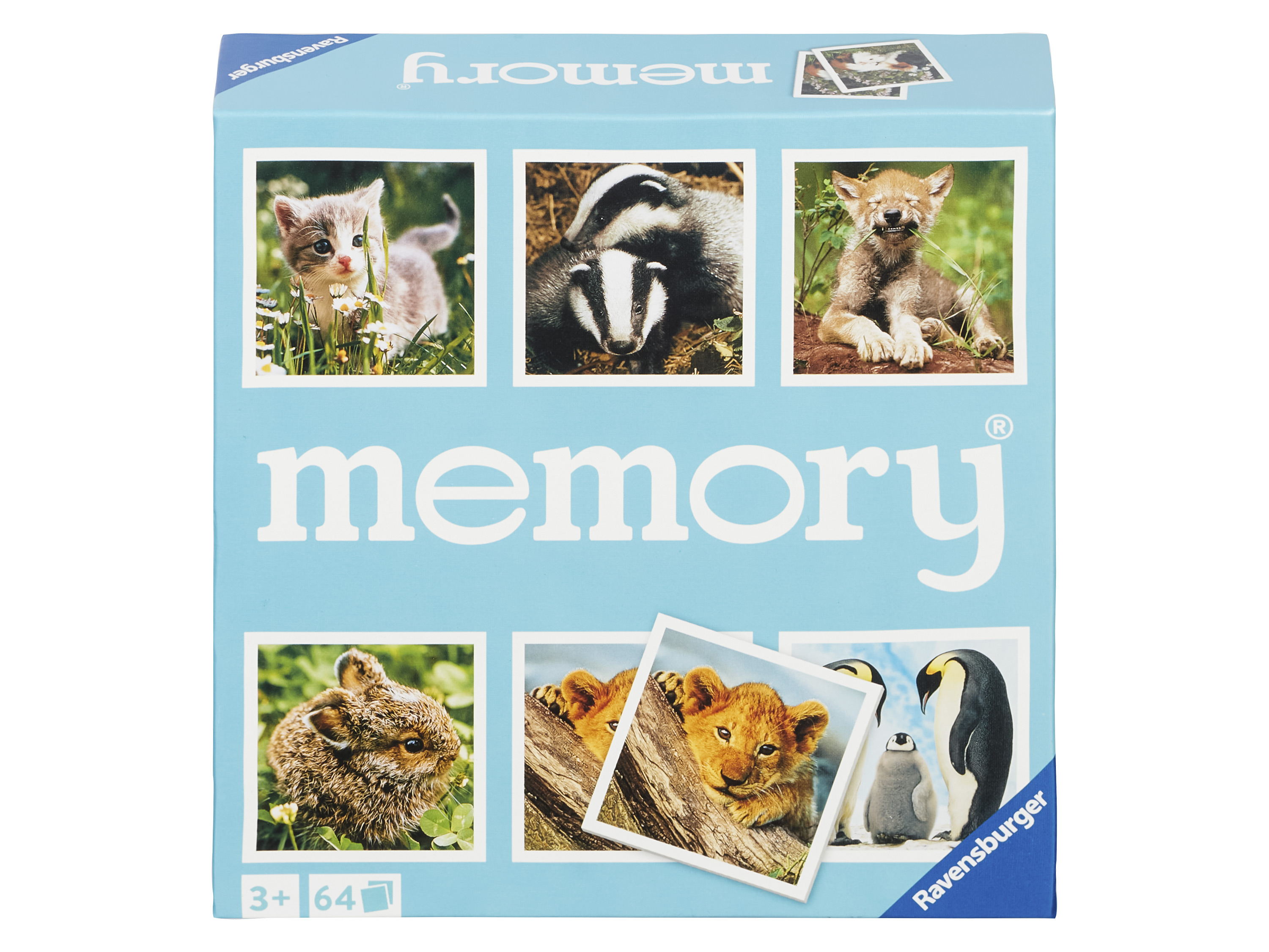 Ravensburger animal babies memory