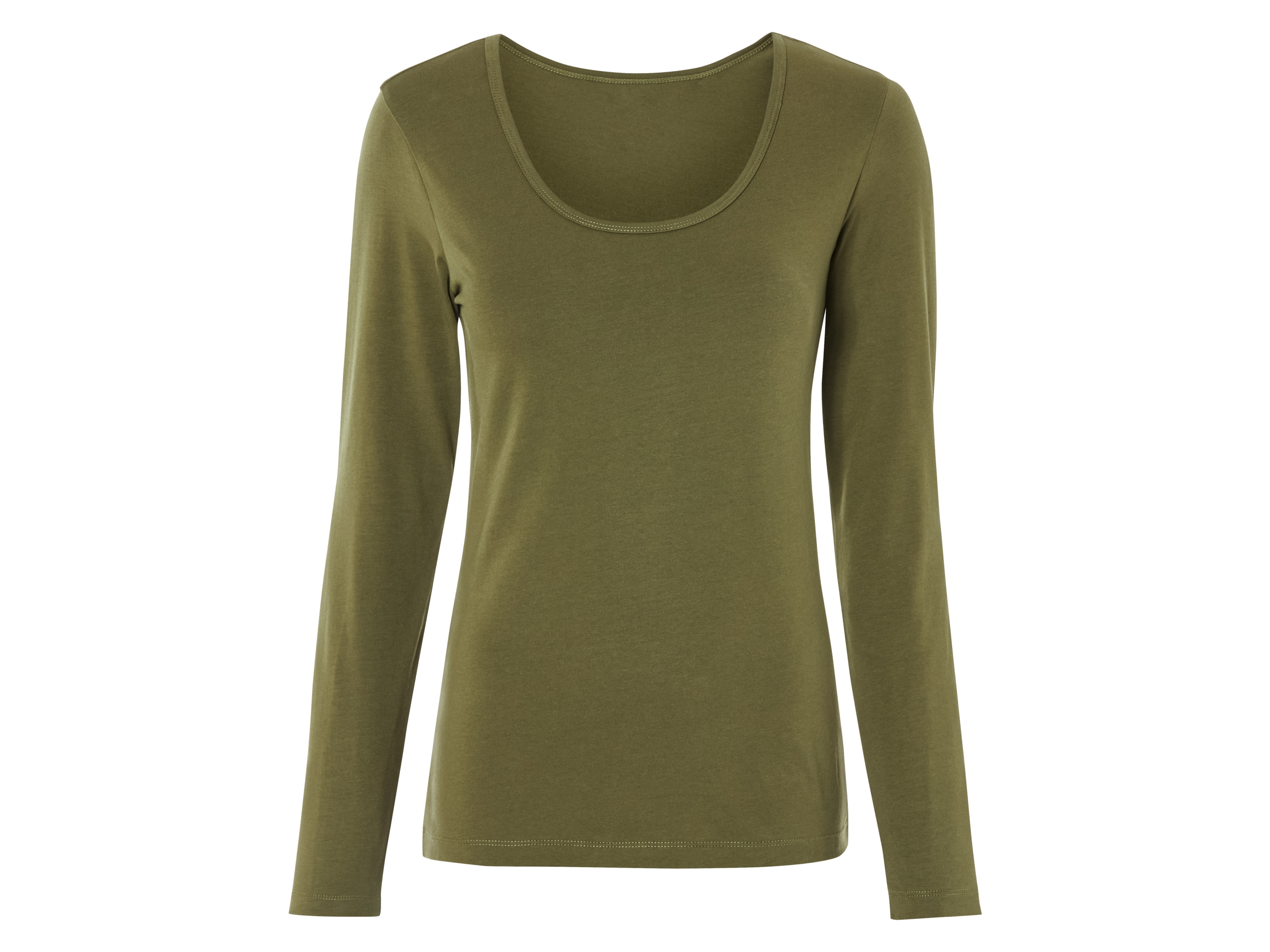 esmara Dames longsleeve (L (44-46), Groen)