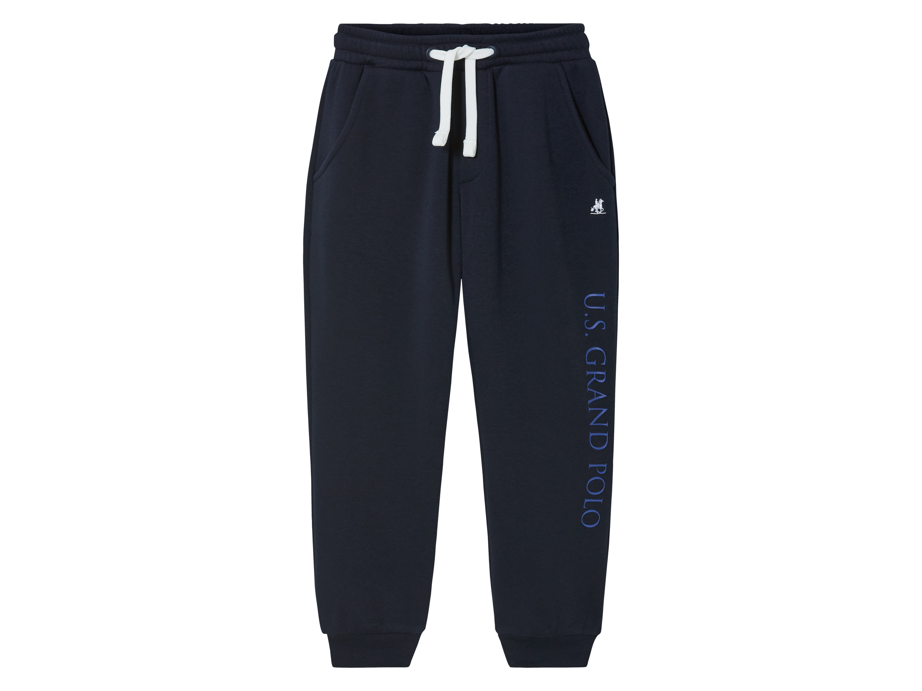 Kinder joggingbroek (122/128, Blauw)