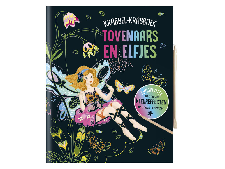 Kinder krasboek (Tovenaars en elfjes)