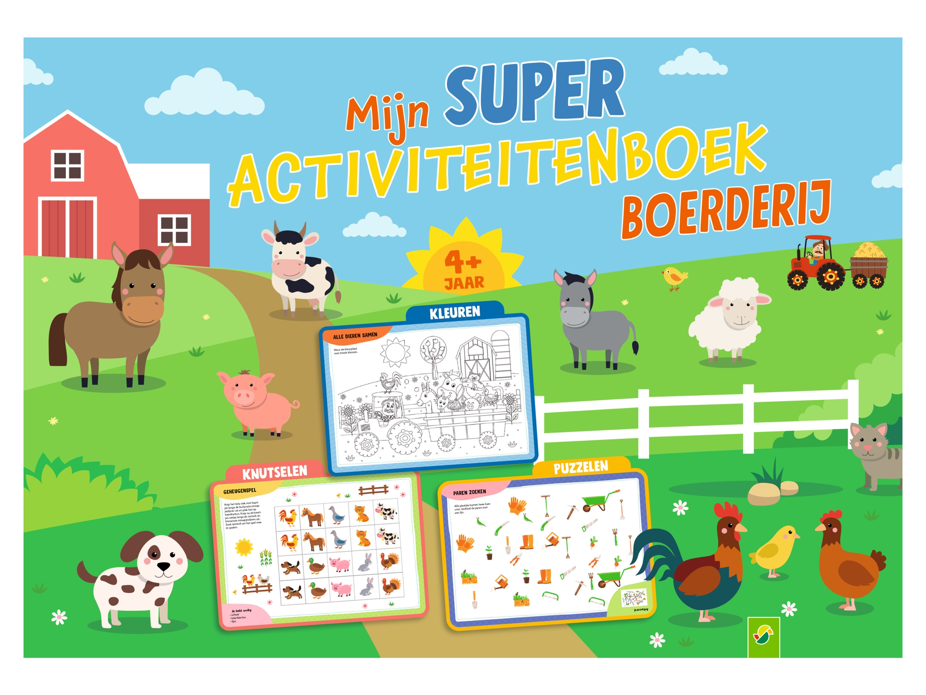 Activiteitenboek voor kinderen (XXL boerderij)