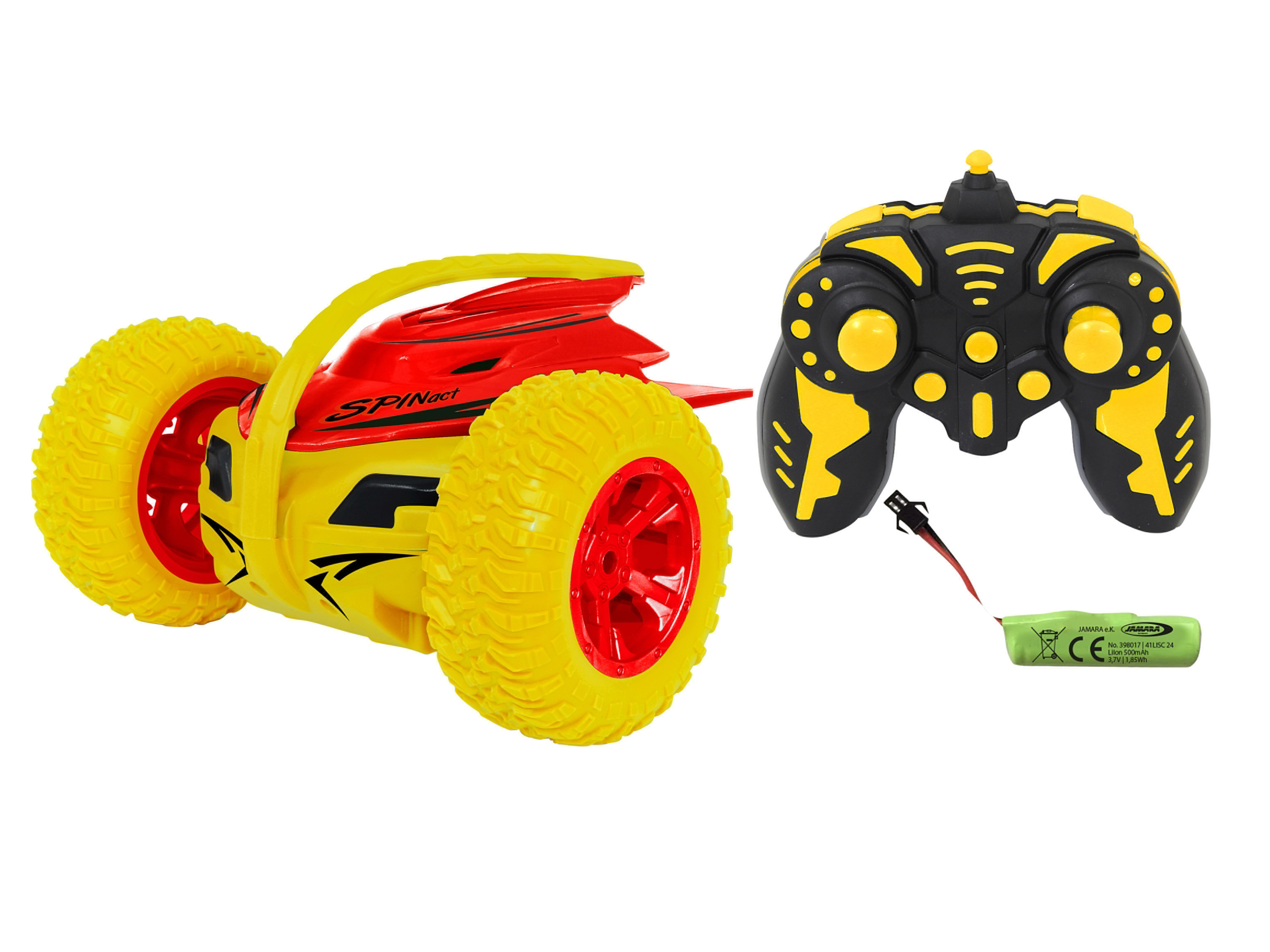 JAMARA Bestuurbare stuntauto (RC SPINact stuntauto)