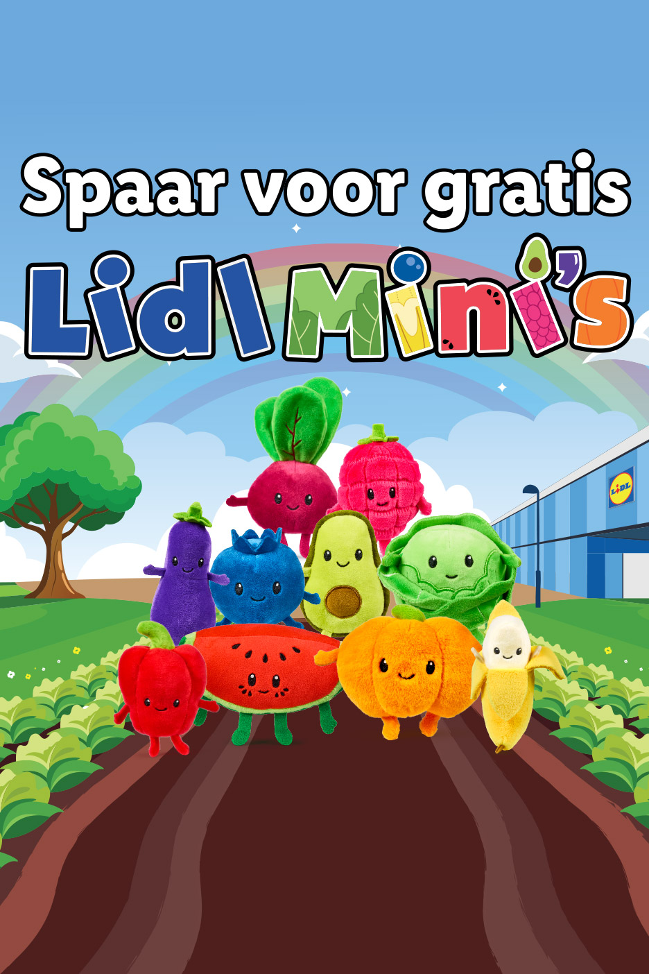Spaar voor gratis Lidl Mini's