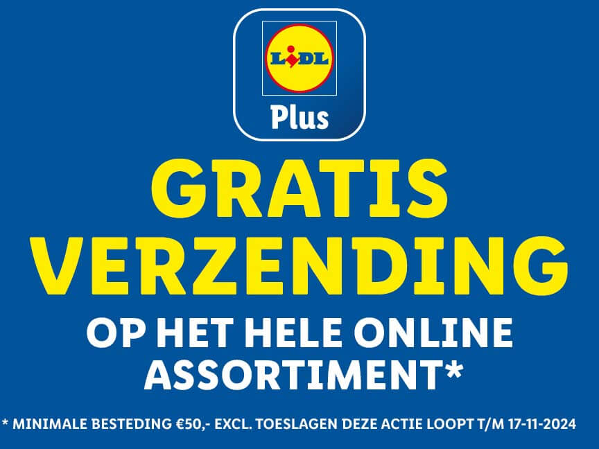 Gratis Verzending met Lidl Plus